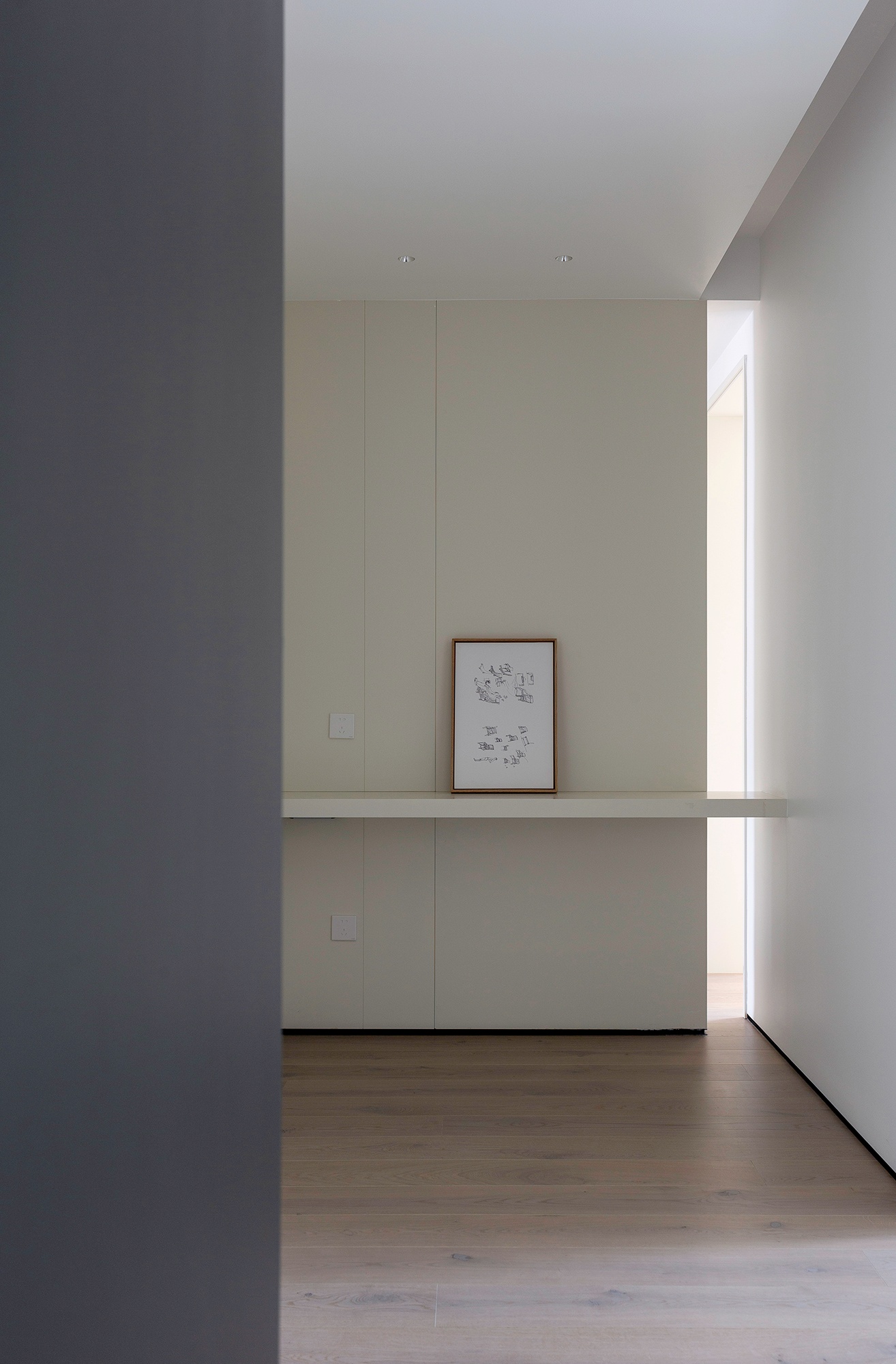 剑桥湾大平层简约空间设计-13