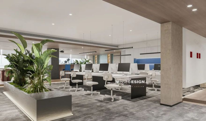 杭州弘博文化办公空间丨中国杭州丨杭州民舍制作空间设计工作室-14