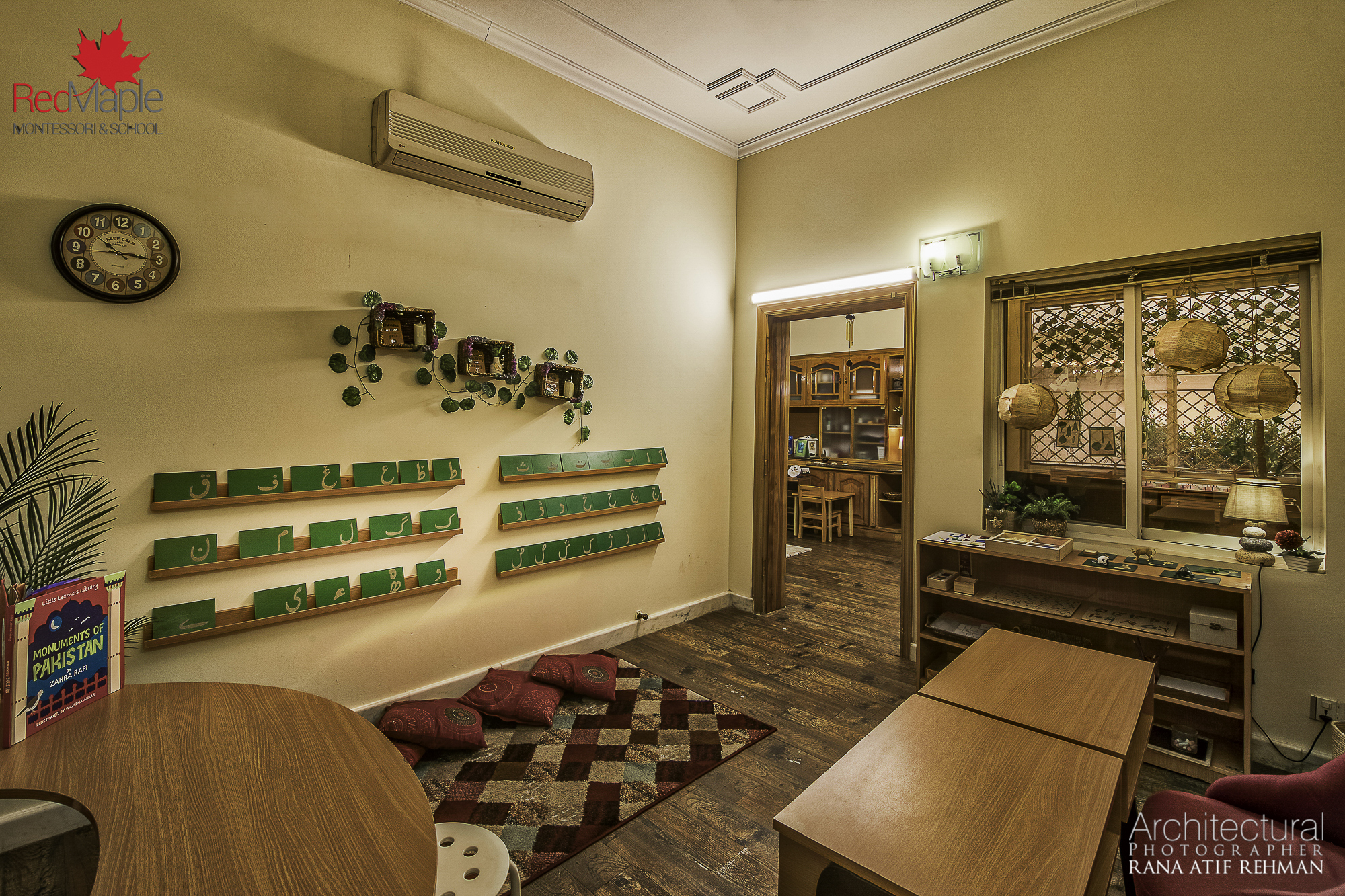 红枫蒙特梭利学校丨巴基斯坦伊斯兰堡丨RDC 建筑摄影-7
