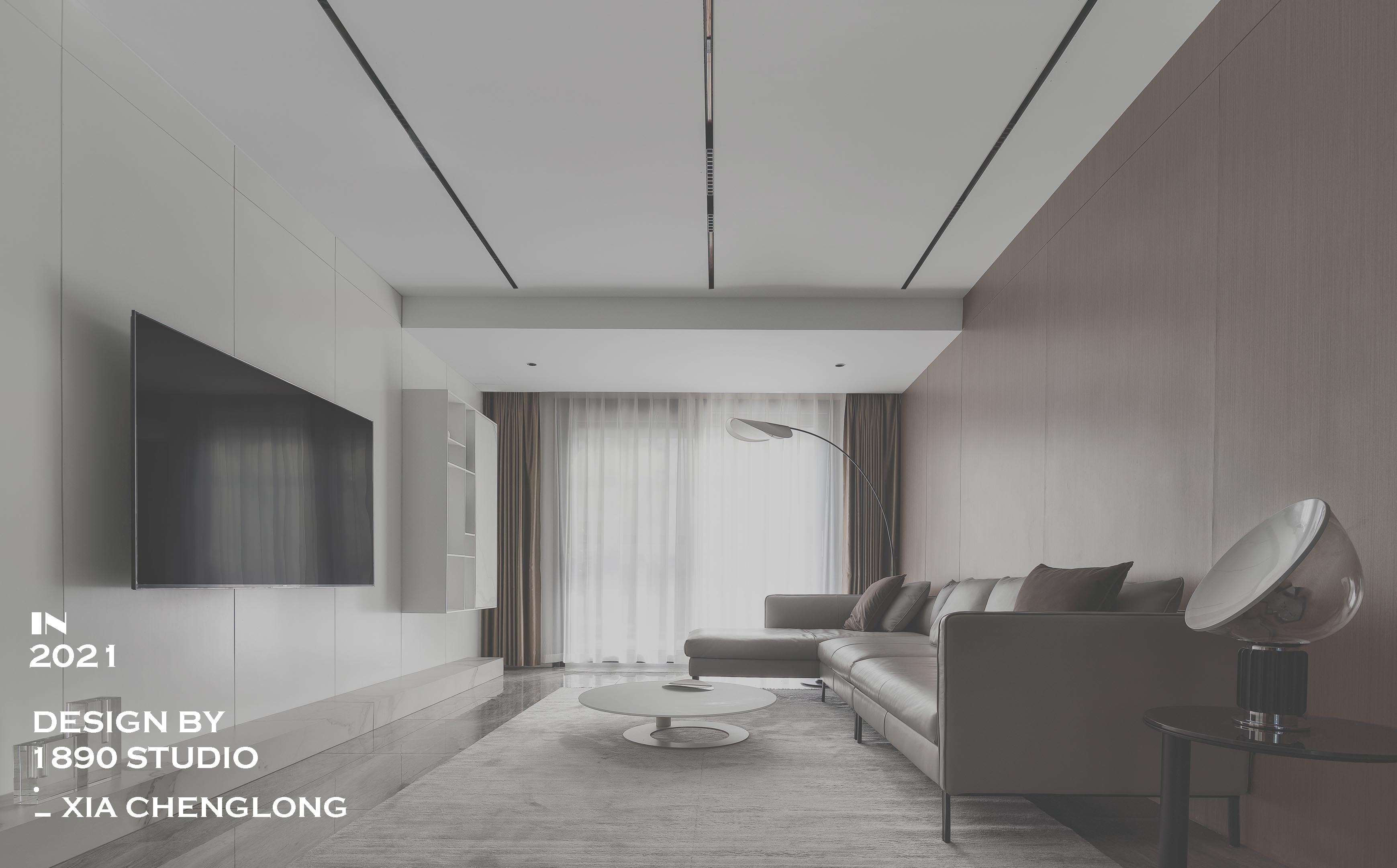 线条与块面 · 合肥西山林语低复设计丨中国合肥丨1890 设计-0