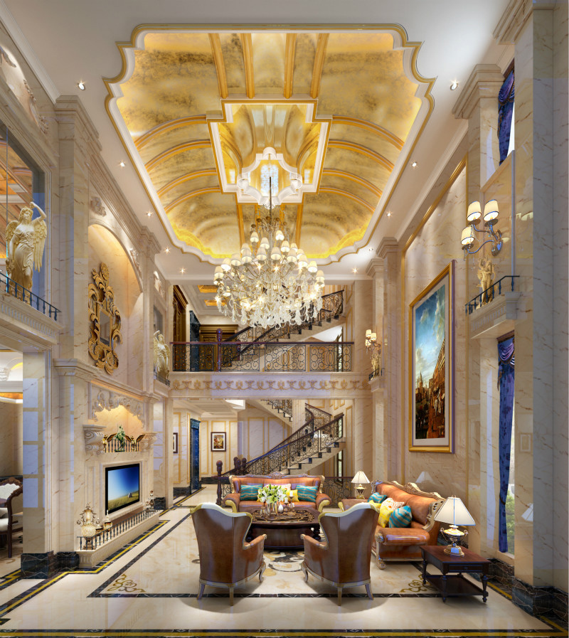 法式风格别墅设计丨四川帝豪 ACAD 设计事务所-8