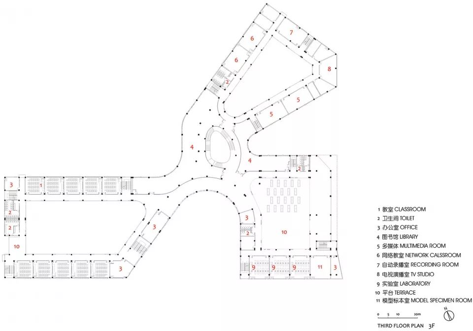 扬中市外国语中学分部丨普泛建筑工作室-77