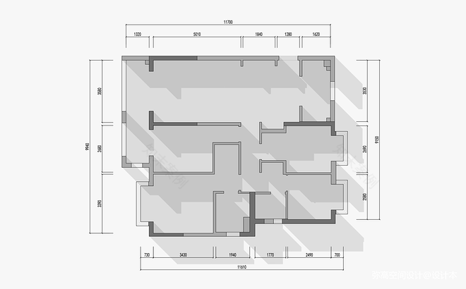 30万元四居及以上130平米装修案例-8