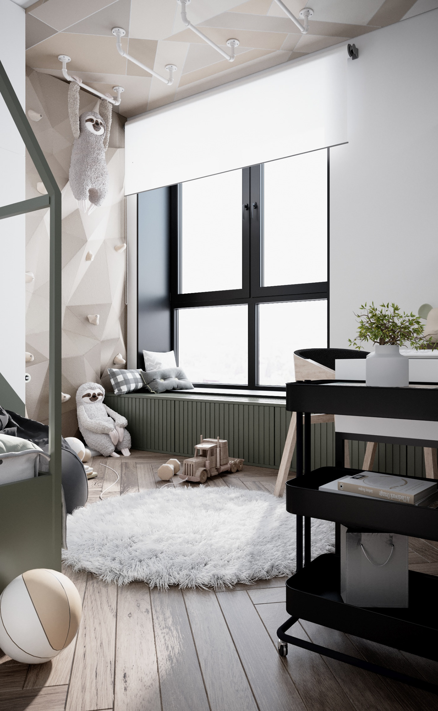 高级黑色系公寓设计 细节超多！-16