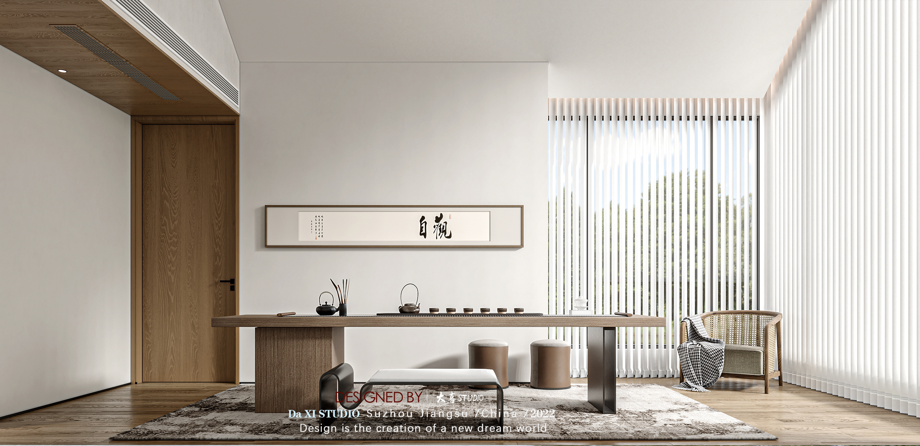 原木风设计，东方美学的质朴温柔-11