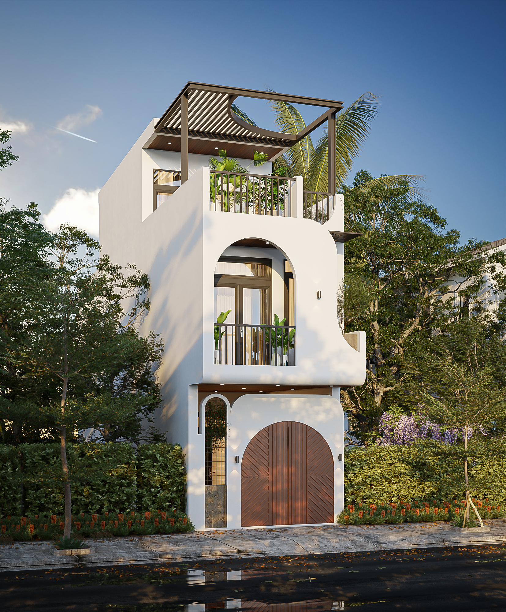 Nhà phố 2 tầng 1 tum-6