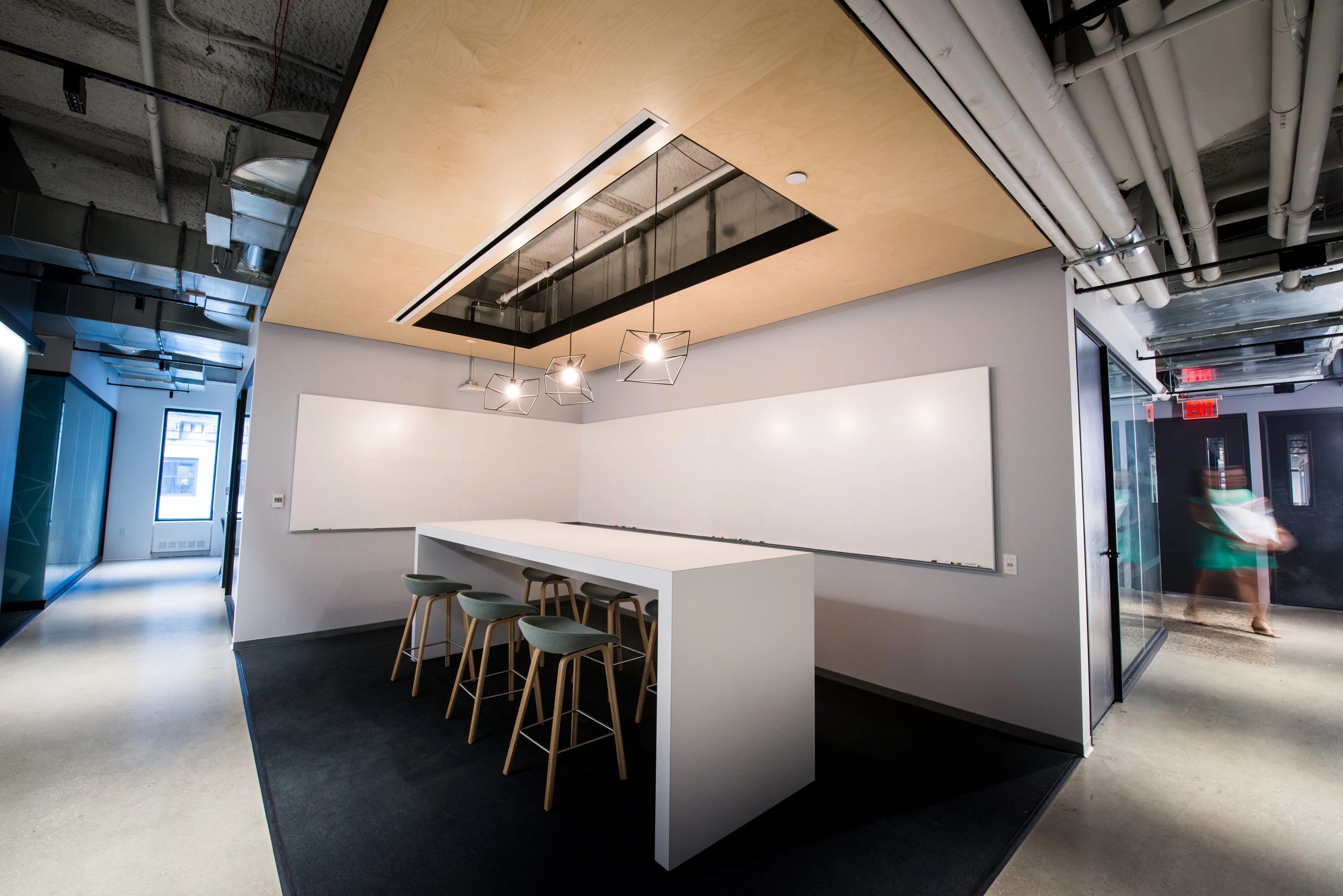 曼哈顿金融区 Vox Media 办公室的绿色环保设计-33