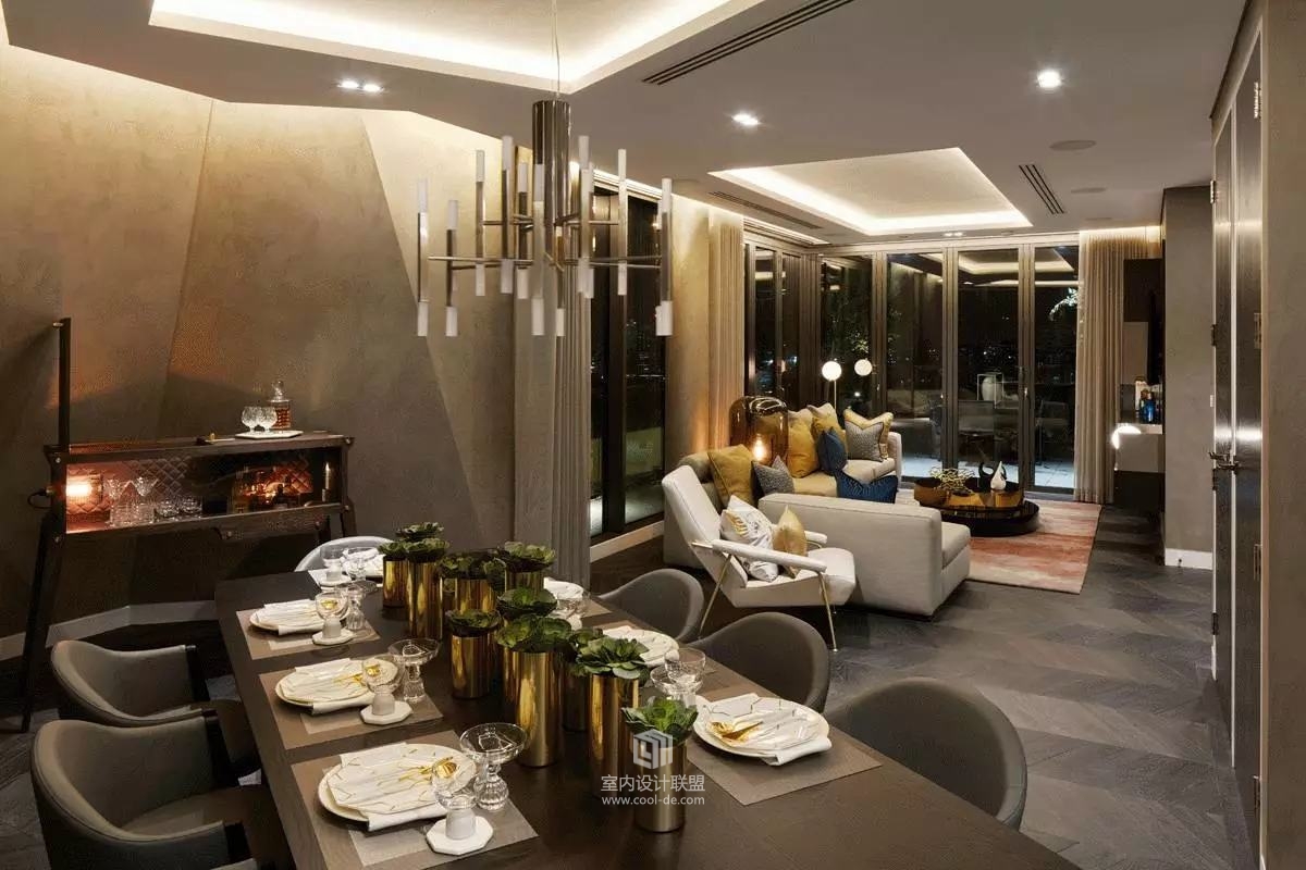 伦敦豪华公寓设计-8