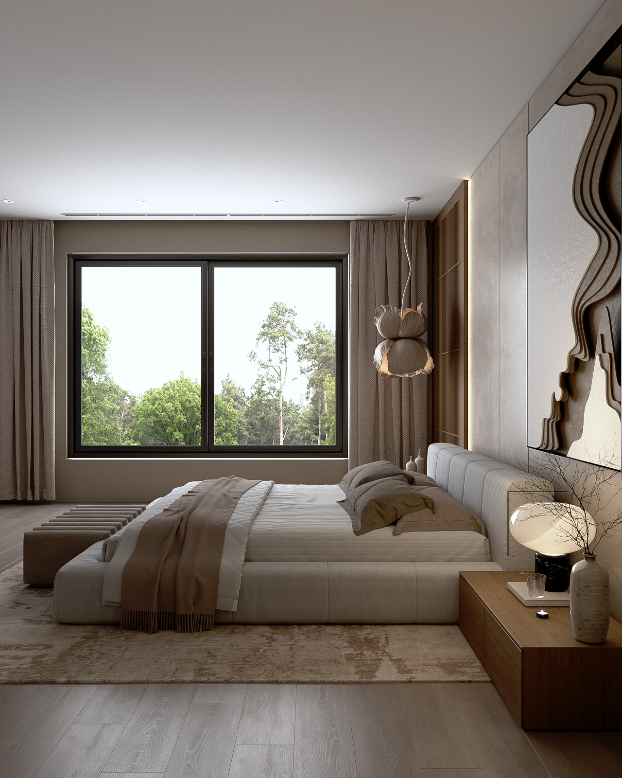 Luxury master suite and dressing room-0