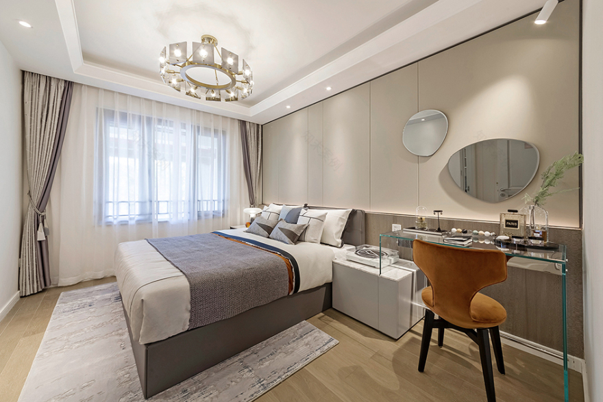 首发 | 万科白鹭郡复式样板间:时尚栖居 质感适意-37