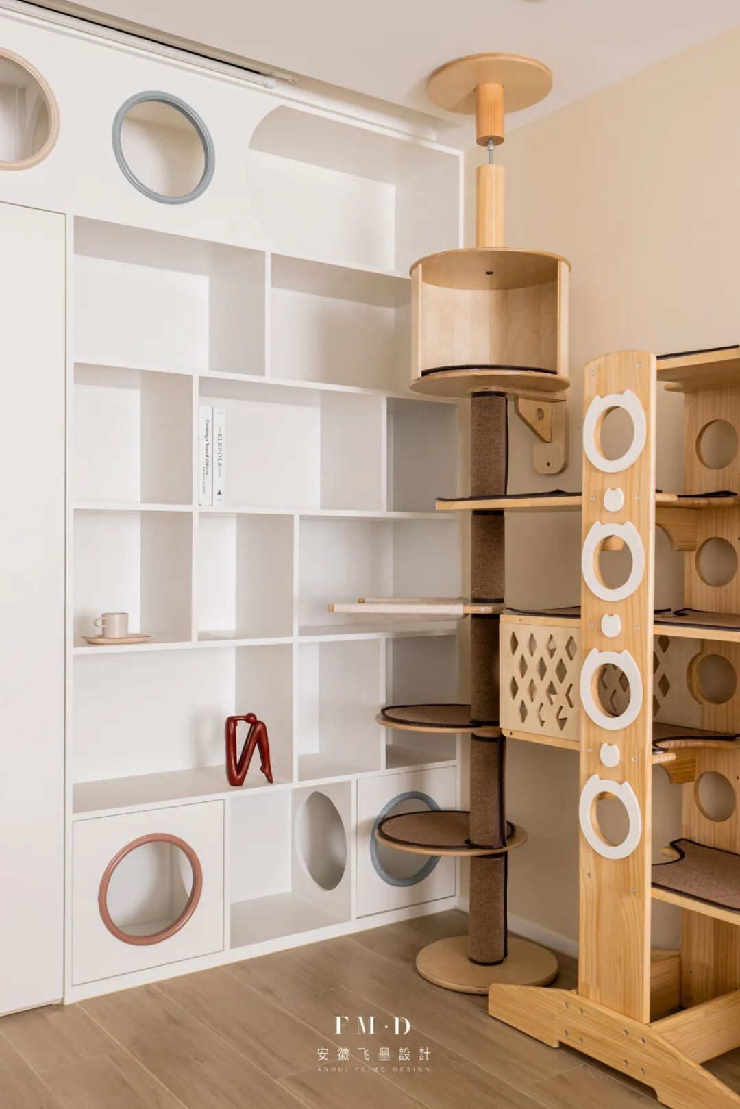 合肥平湖秋月北欧风家居设计丨中国合肥丨安徽飞墨设计-80