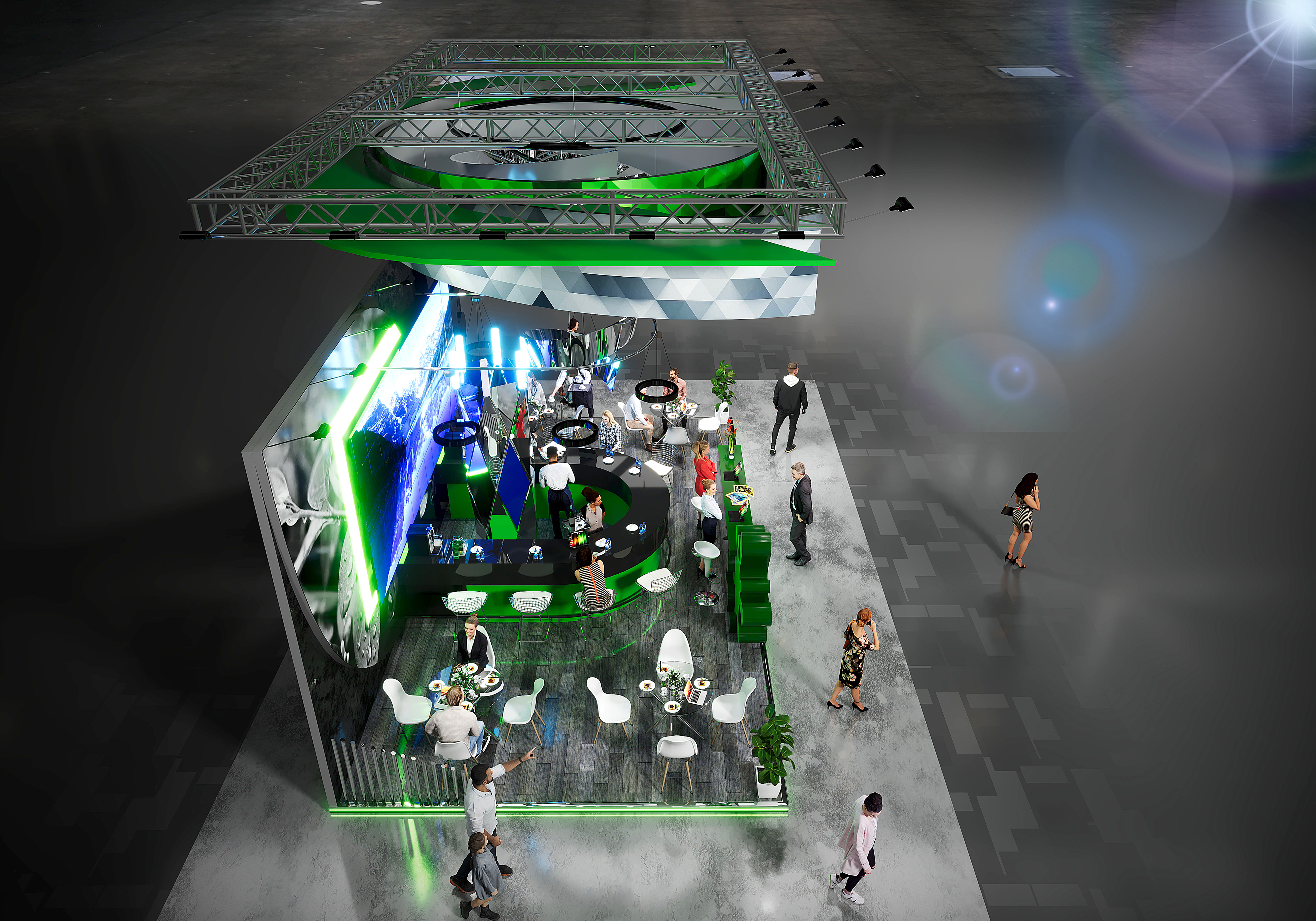 GREEN LIFE展览展示架设计丨俄罗斯莫斯科丨Michail Koznev-30