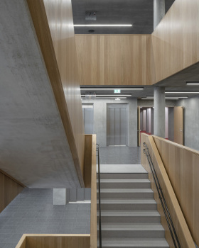 Sauerbruch Hutton completes Berlin government offices with ‘wooden heart’