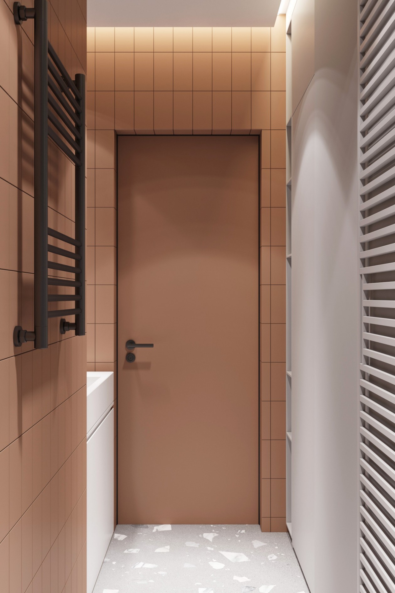 65平 简约白色系空间设计！-23