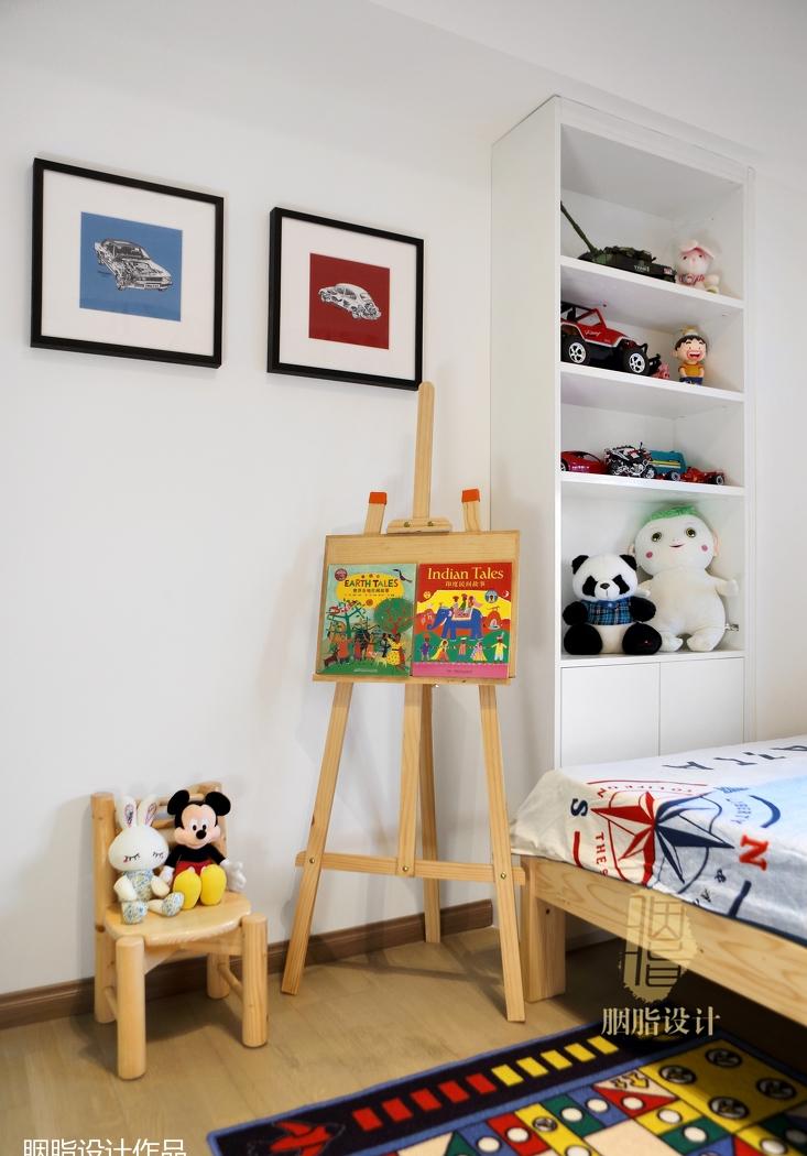 北欧风家装设计，原木元素与色彩搭配的清新之作-28