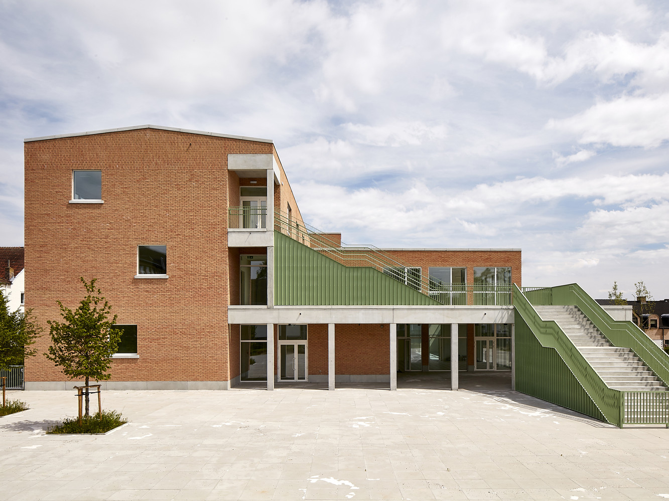 比利时 De Leerboom Halle 创意学习建筑丨BRUT Architecture and Urban Design-3