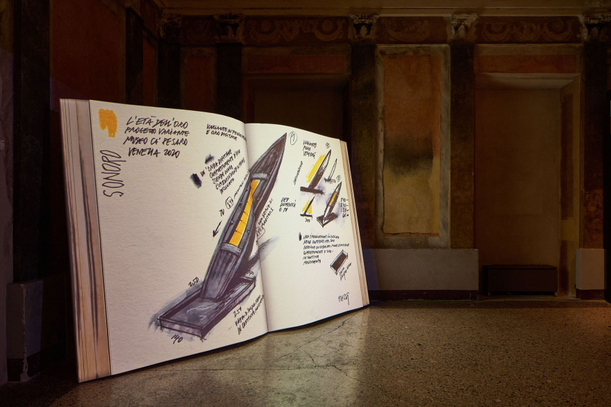 “Fabrizio Plessi MARIVERTICALI”展览丨意大利丨Lissoni&Partners-9