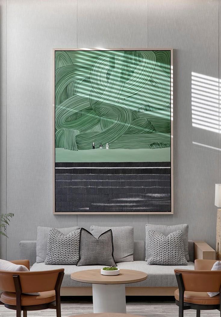 自然绿意，轻奢售楼处的诗意栖居-20