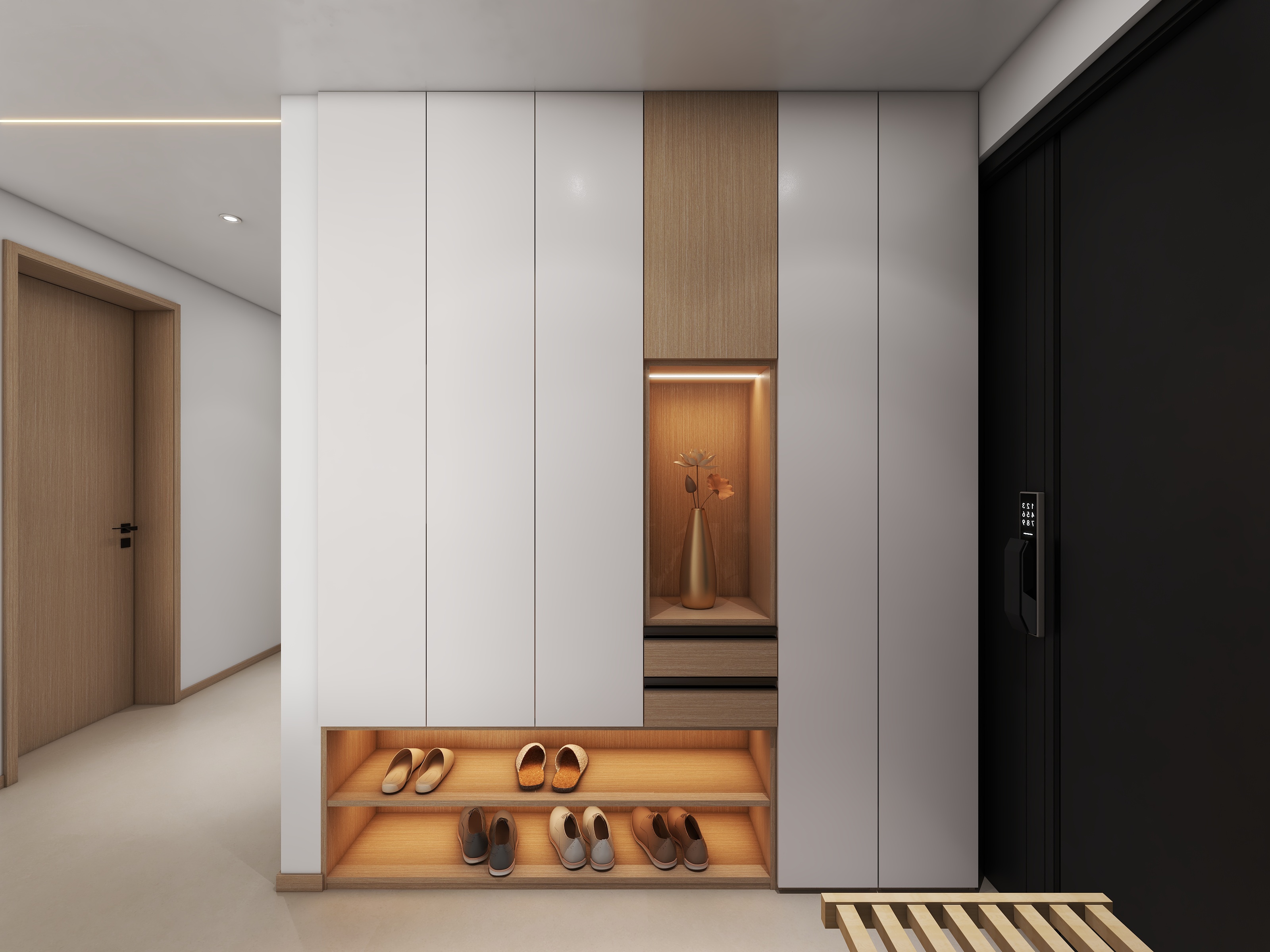 四川岳池雍合湾（123平方现代原木两居室）-22