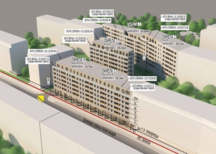 大莫克罗莫洛格大型综合建筑项目丨贝尔格莱德丨Zabriskie工作室,IBM Consult-10