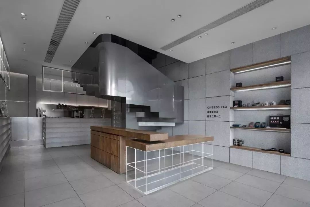 喜茶店铺设计 | 简约现代,融合传统元素-14