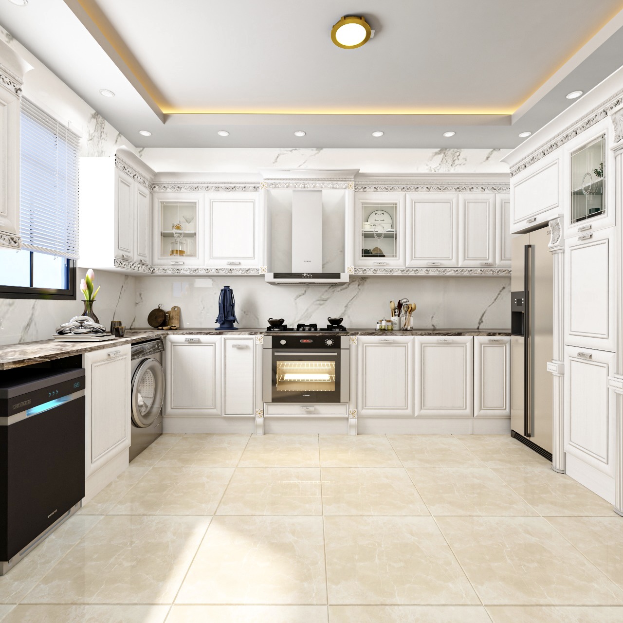 Classic and Modern design for same KITCHEN.-0