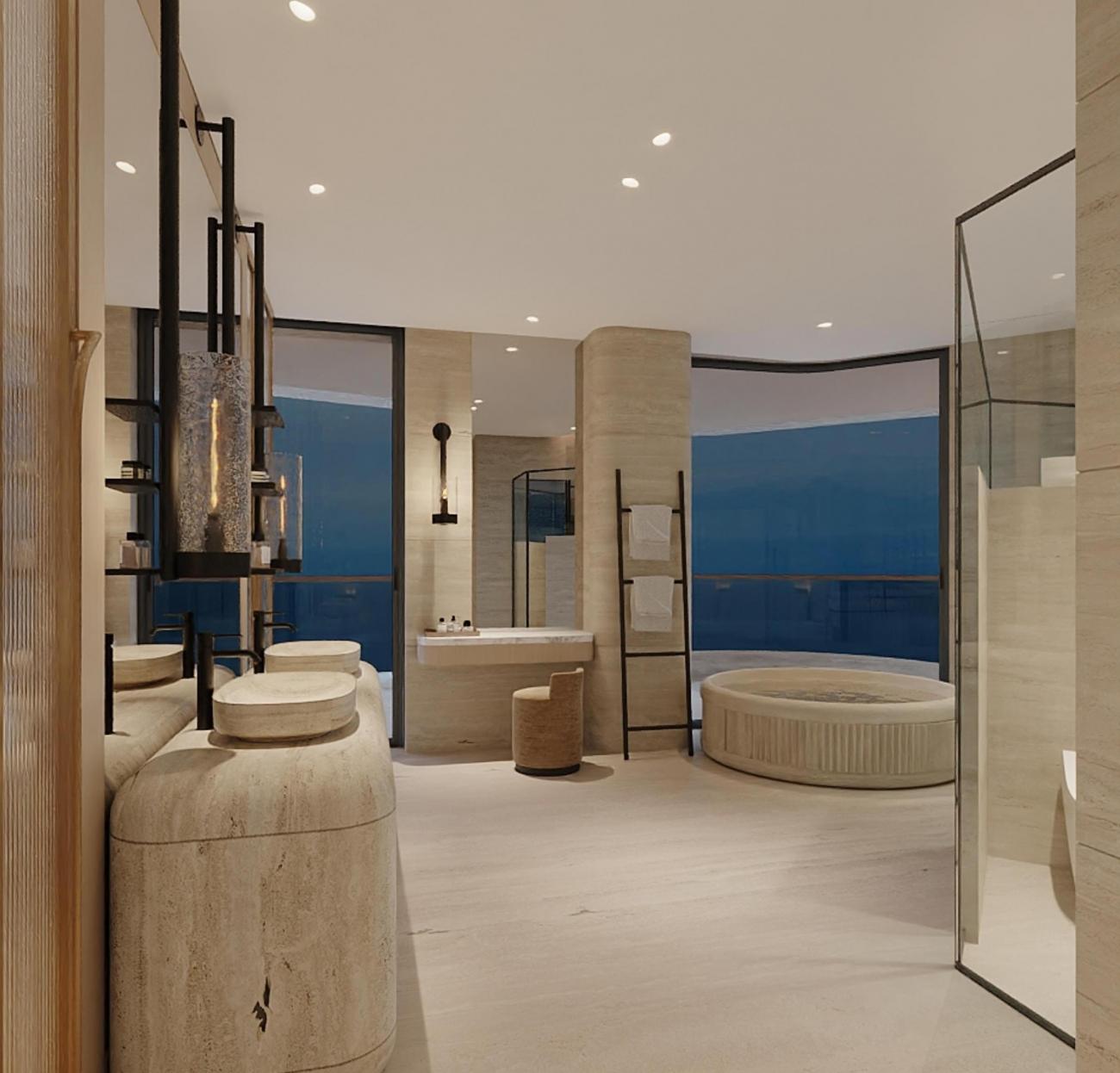 渡边智绍设计 | 华润三亚海棠湾悦府顶层样板间设计方案-15