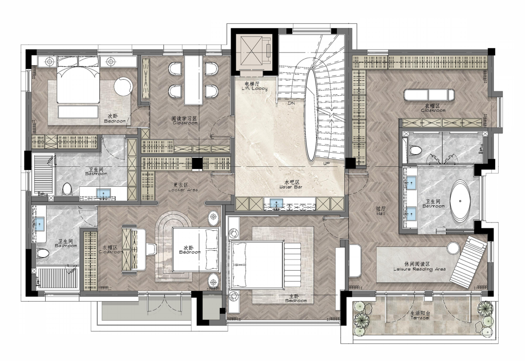 上海金臣别墅豪宅丨中国上海丨DESI 递思设计-76