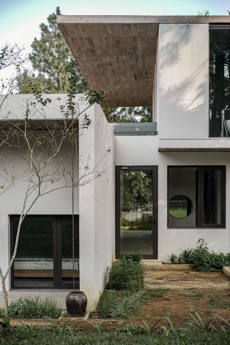 Ba Vì森林中的开放互动生活空间-90