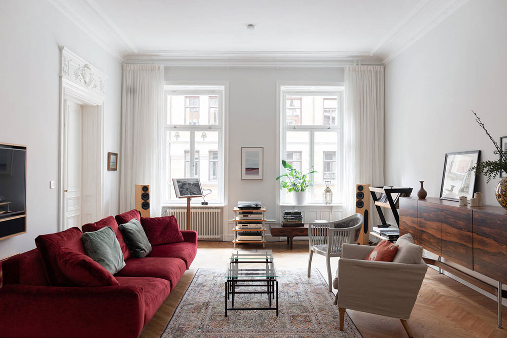 斯德哥尔摩历史建筑中的豪华公寓设计-8