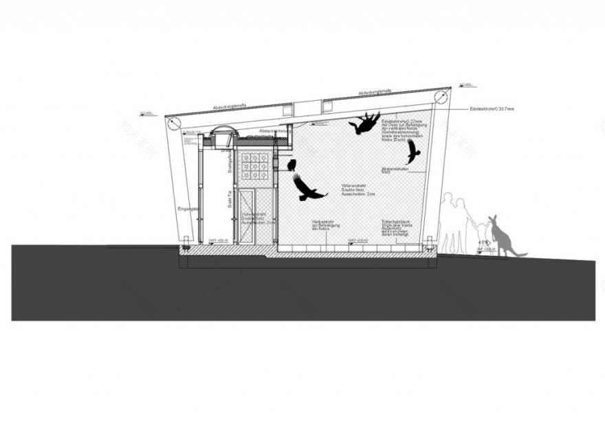 Öhringen动物园内木结构建筑工程丨德国-29