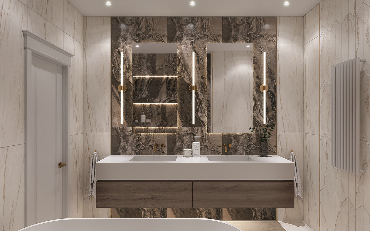 乌克兰基辅浅色系公寓设计-16