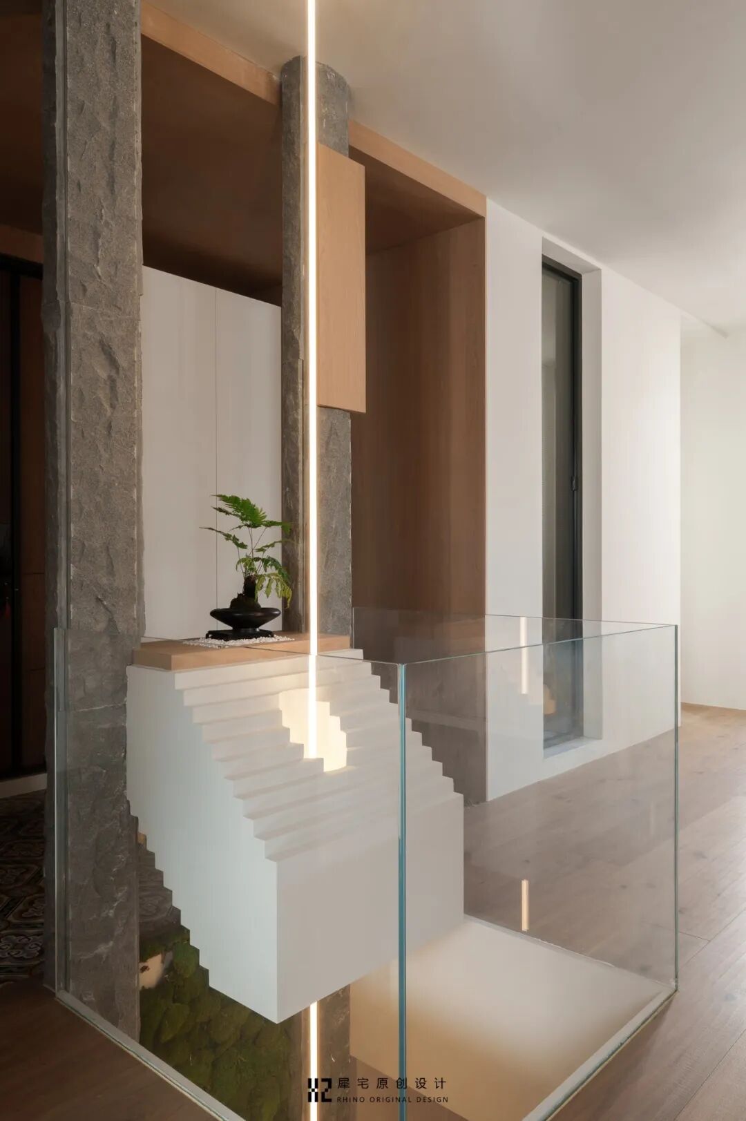 天井重构+楼梯移位，装下三代人的理想生活-35