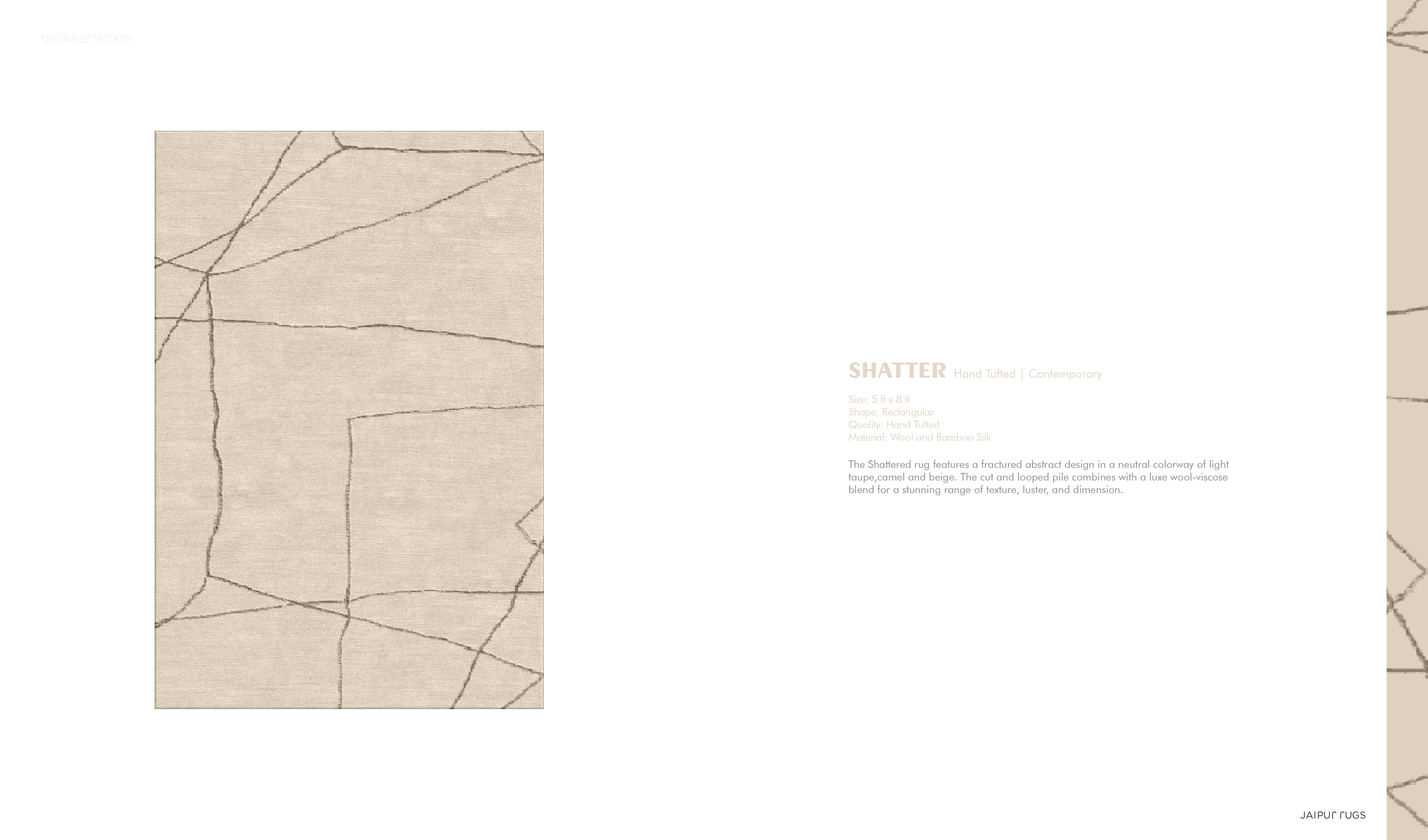 Naturally Modern- A series of Hand Tufted rugs-2