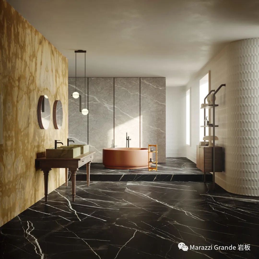 卡拉卡塔黑·Calacatta Black 岩板应用案例丨意大利丨意大利马拉齐集团-21