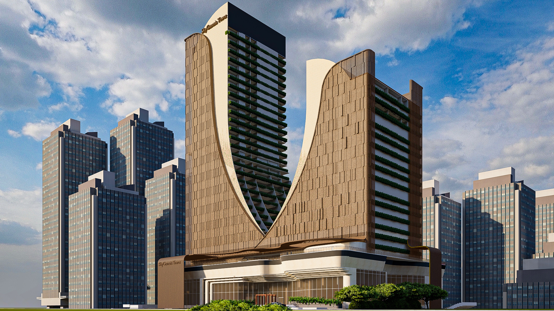 米德斯大厦丨玻利维亚贝尼丨三年级建筑师-23