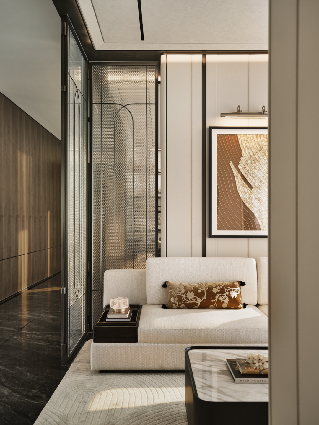 项目|北辰府售楼部当代营销空间-31