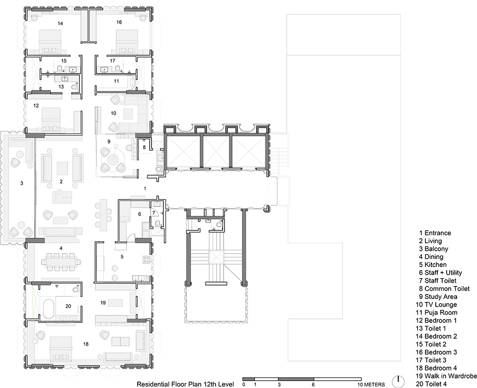 Satguru’s Rendezvous公寓丨印度丨Satguru Builders,Nudes等多家公司-80