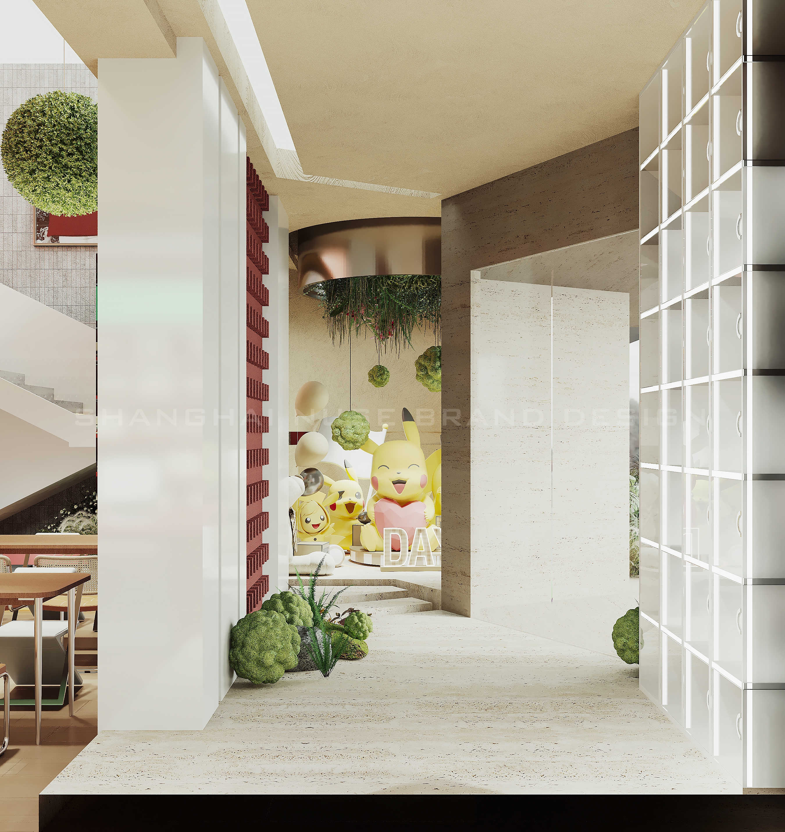 桌游店 IP 沉浸 + 复合社交空间设计丨中国上海丨木村空间设计公司-24