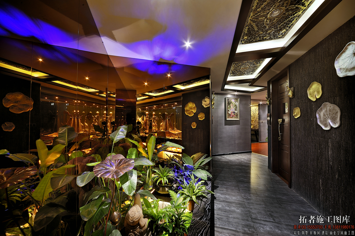 福州铭濠酒店异域风情会所空间设计-20
