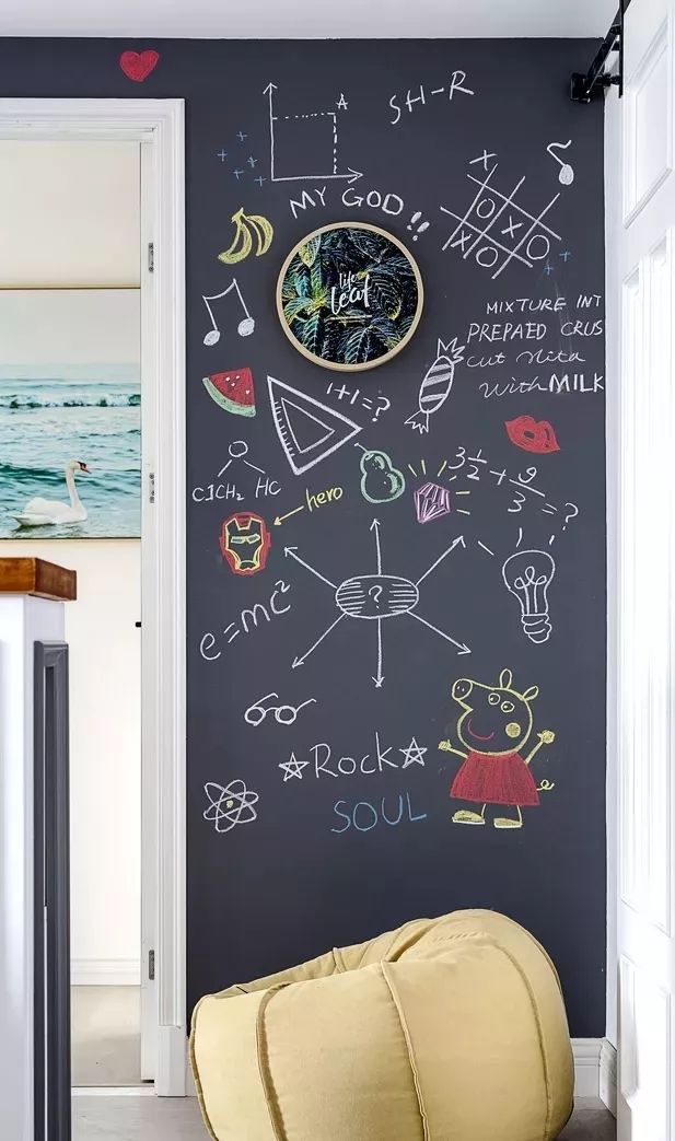 打造孩子的创意空间 | 黑板墙设计方案-26
