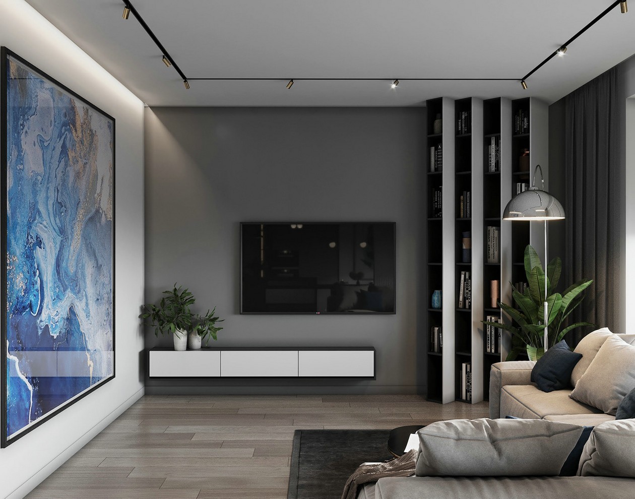 84平米 现代简约风！-4