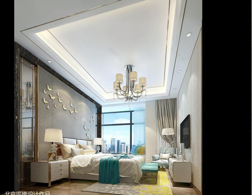 成都天府万达高层 C 户型样板间-8