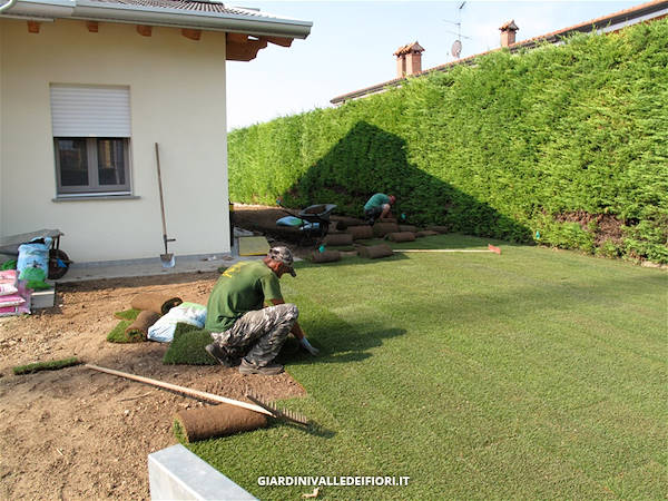 双户住宅花园项目丨GIARDINI Valle dei Fiori-35