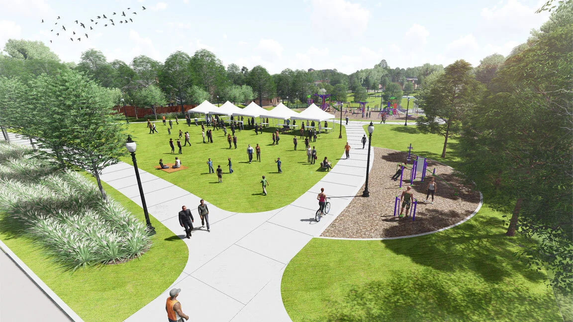 凯瑟琳·约翰斯顿纪念公园丨美国亚特兰大丨HGOR-6