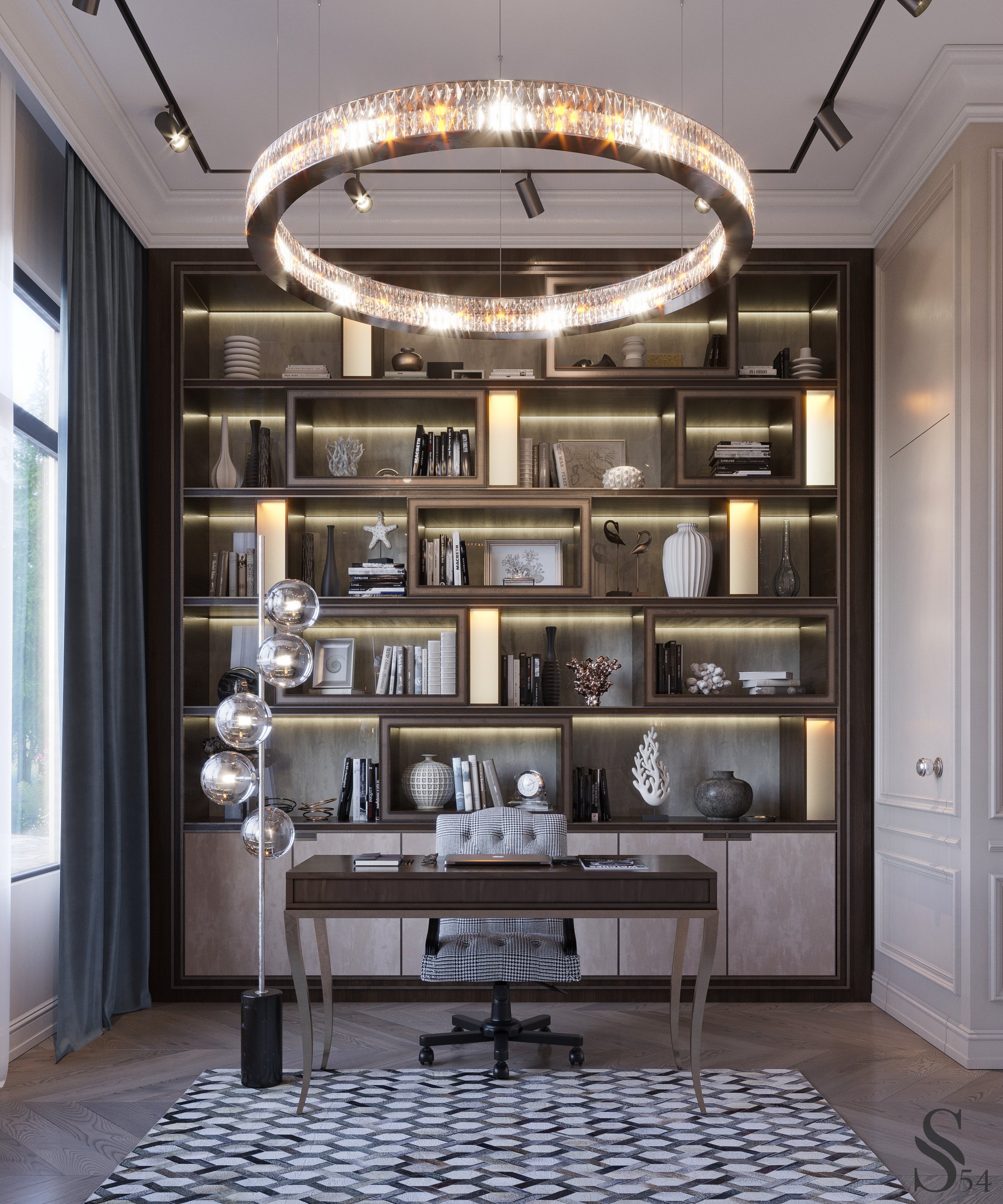 Загородный дом в США Studia-54-5