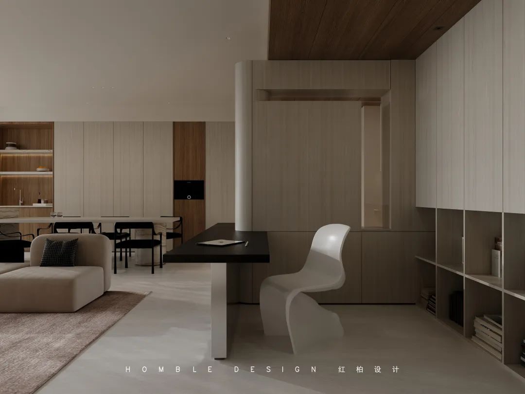 广州星汇云锦 220㎡现代极简家居设计丨中国广州丨红柏设计-33