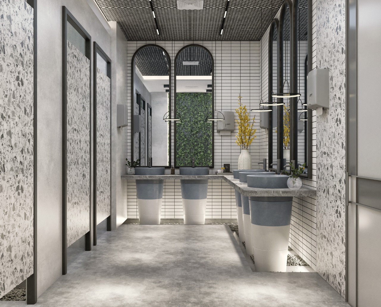 Office toilet industrial-6