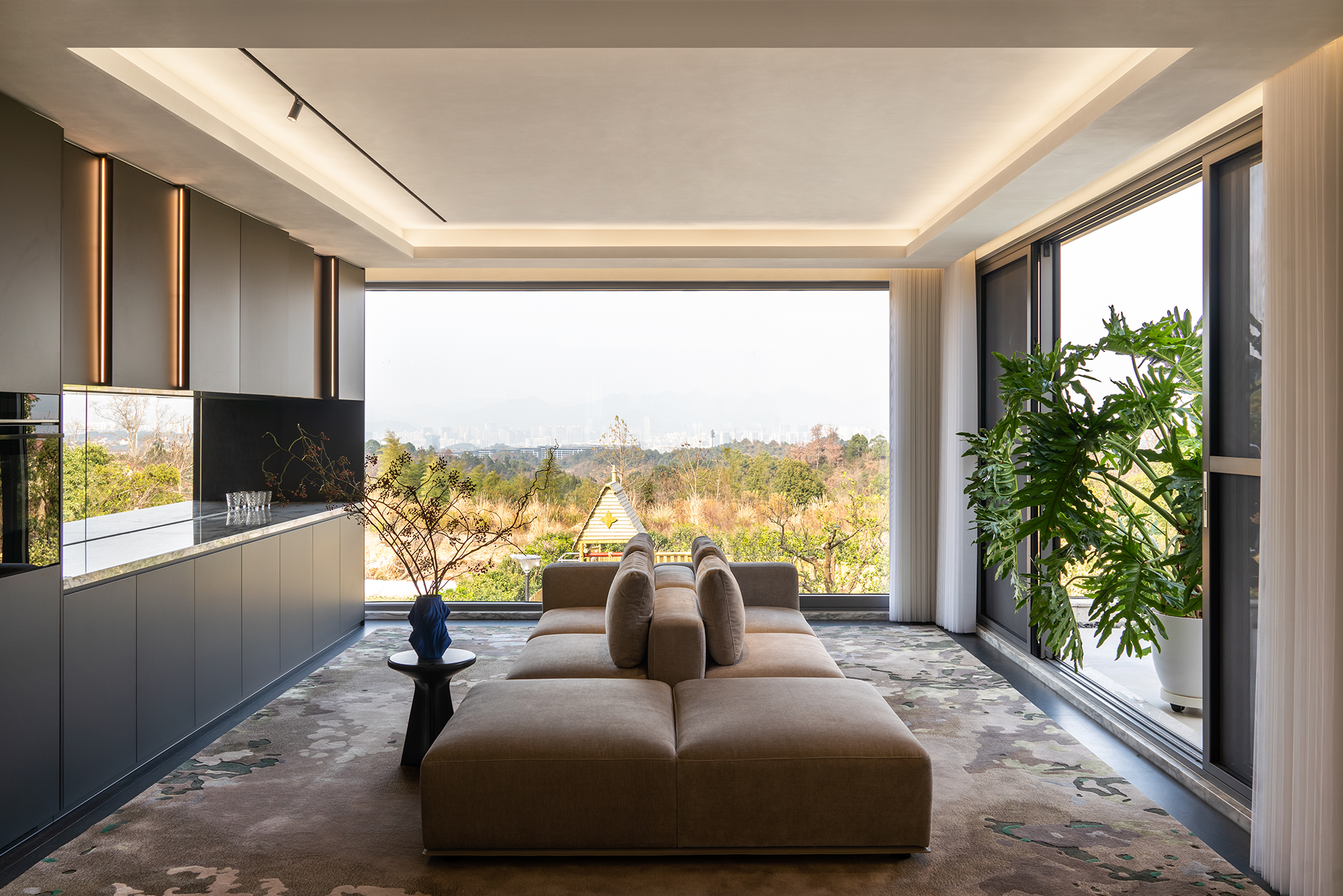 浙江杭州1000㎡山顶别墅丨中国杭州丨杭州左晚空间设计有限公司-49