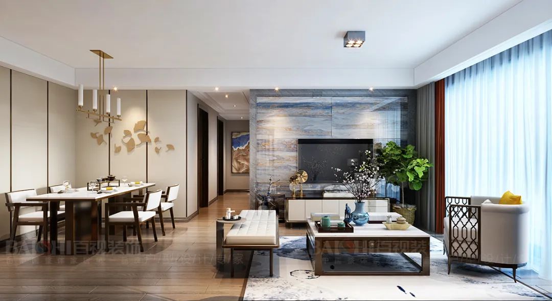 百视装饰•外滩府 | 现代简约风格打造舒适生活空间-41